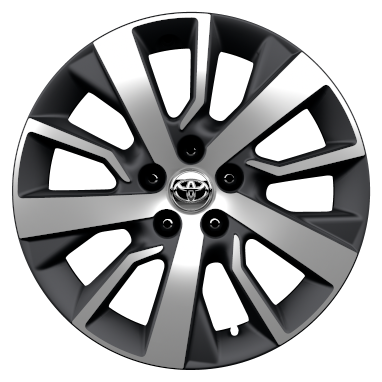 Valuveljed 17&quot; Toyota 5 topelt kodarat