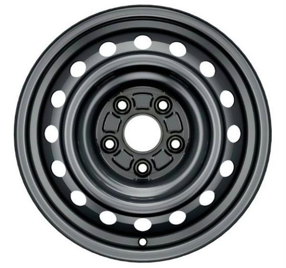 Talverattad 17&quot; naast. Toyota must plekkvelg + 225/55R17 Goodyear UG Arctic 2. Vajadusel vali juurde plekkvelje poldid ja ilukilbid.