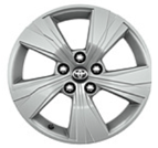 Kampaania. Talverattad, 215/60R17 Goodyear UltraGrip Arctic 2 SUV naastrehv, PW457-16001-ZC hõbedane valuvelg