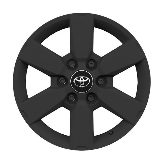 Valuveljed Toyota 18&quot; Matt mustad